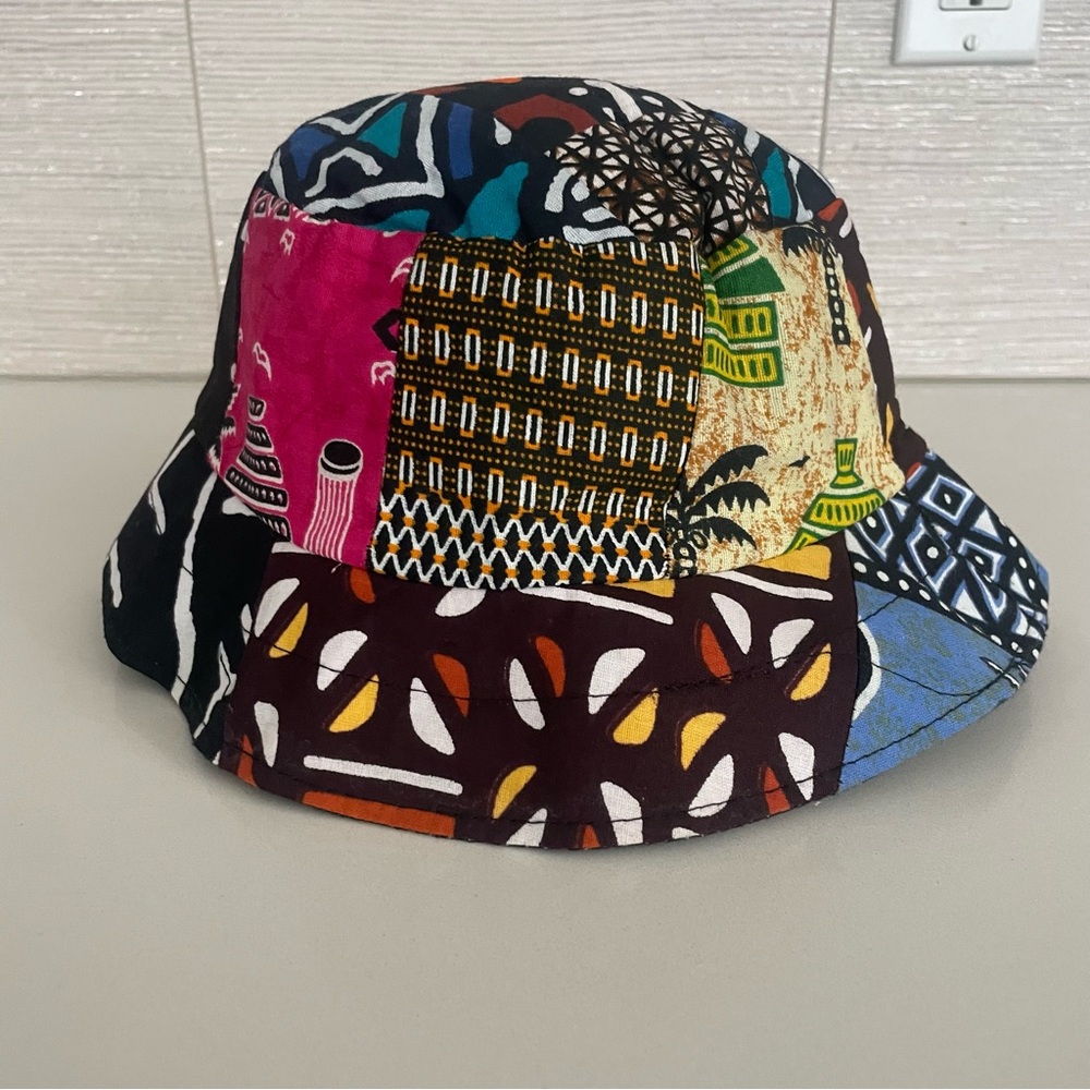 Colorful Patchwork Bucket Hat | OS, Unisex